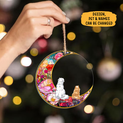 Still Talk About You, Personalized Circle Shape Ornament, Gift for Pet Lovers
