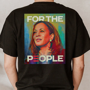 Kamala Harris For The People Retro, Kamala Harris Backprint Shirt, Gift For Kamala Harris Supporters, Election 2024