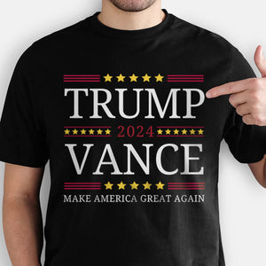 Trump Vance 2024 Make America Great Again, Trump Dark Shirt, Gift For Trump Supporters, Election 2024