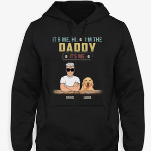 It's Me Hi I'm The Dog Dad, Personalized Shirt, Custom Gifts For Dog Dad