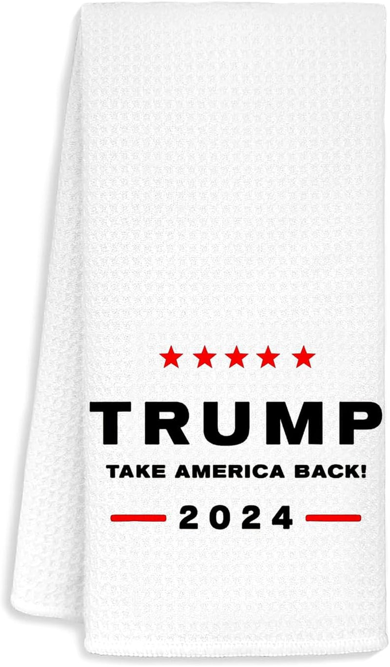 Trump 2024 Hand Towels, Gift For Trump Fans, Election 2024