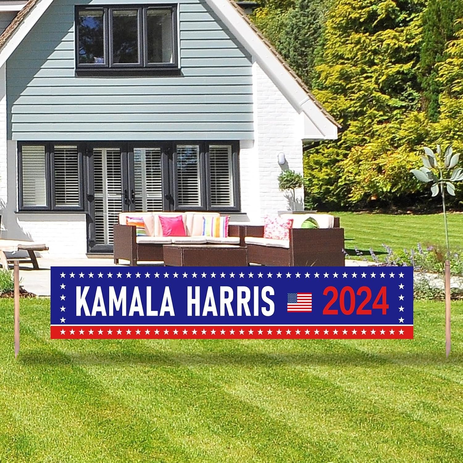 Kamala Harris 2024 Banner, Gift For Kamala Harris Supporters, Election 2024