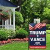 Trump Vance Garden Flags, Take America Back, Gift For Trump Supporters, Election 2024