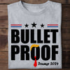 Bullet Proof Trump 2024, Trump Assassination Shirt, Gift For Trump Supporters, Election 2024