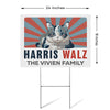 Harris Walz Cat, Personalized Yard Sign, Kamala Harris Sign, Vote Kamala, Election 2024