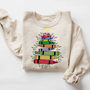 Christmas Crayon, Christmas Gift Ideas, Christmas Sweatshirt, Christmas sweaters