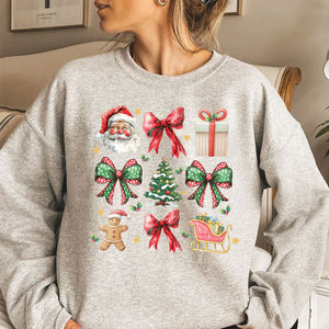 Coquette Christmas, Christmas Gift Ideas, Christmas Sweatshirt, Christmas sweaters