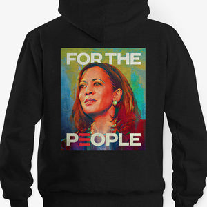 Kamala Harris For The People Retro, Kamala Harris Backprint Shirt, Gift For Kamala Harris Supporters, Election 2024