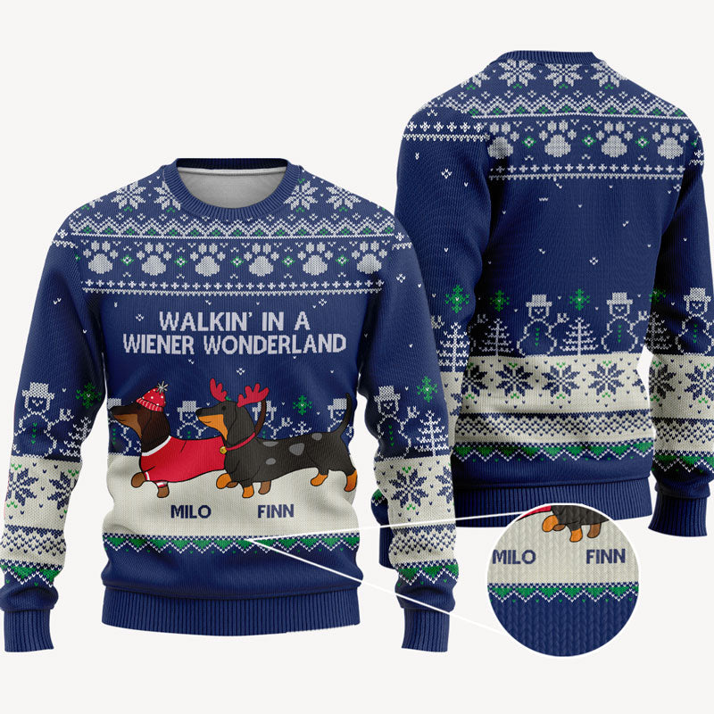 Wiener wonderland sweater clearance