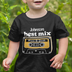 Best Mix Of Mom And Dad, Personalized Baby Clothes, Custom Baby Onesies, Baby Shower Gifts