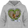 You Left Paw Prints In My Heart, Personalized Shirt, Gifts For Dog Lovers, Custom Photo
