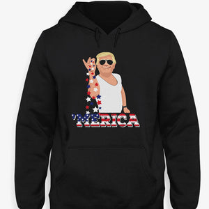 Merica Trump 2024, Donald Trump Homage Shirt, Shirt For Donald Trump Fan, Election 2024