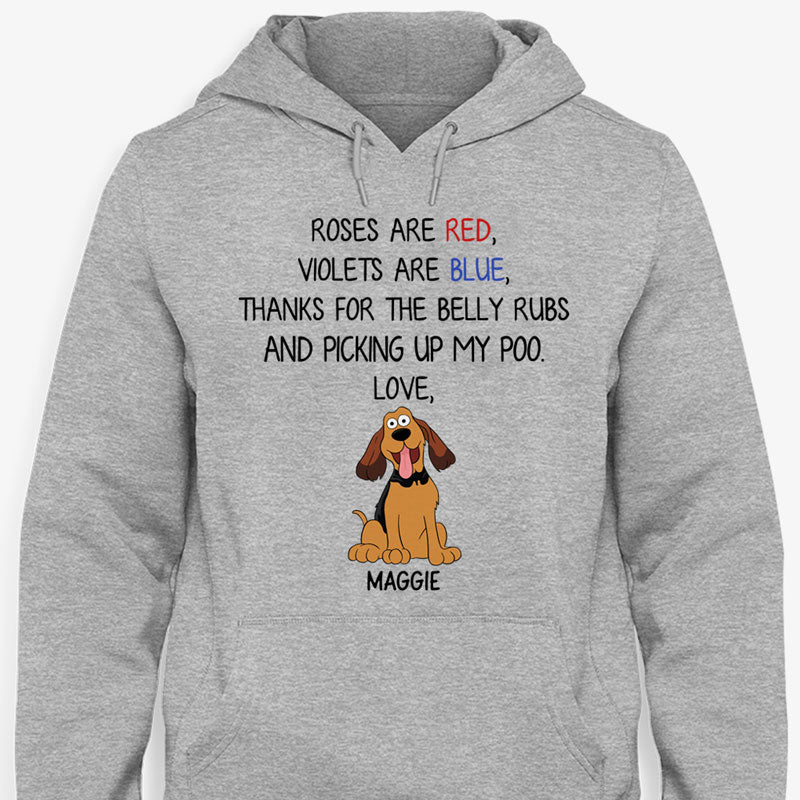 Roses Are Red Violets Are Blue Pop Eyed, Personalized Shirt, Gift For Dog Lovers