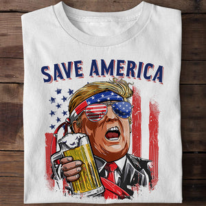 Make American Great Again, Personalized Light Shirt, Trump Shirt, Election 2024