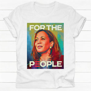 Kamala Harris For The People Retro, Kamala Harris Light Shirt, Gift For Kamala Harris Supporters, Election 2024