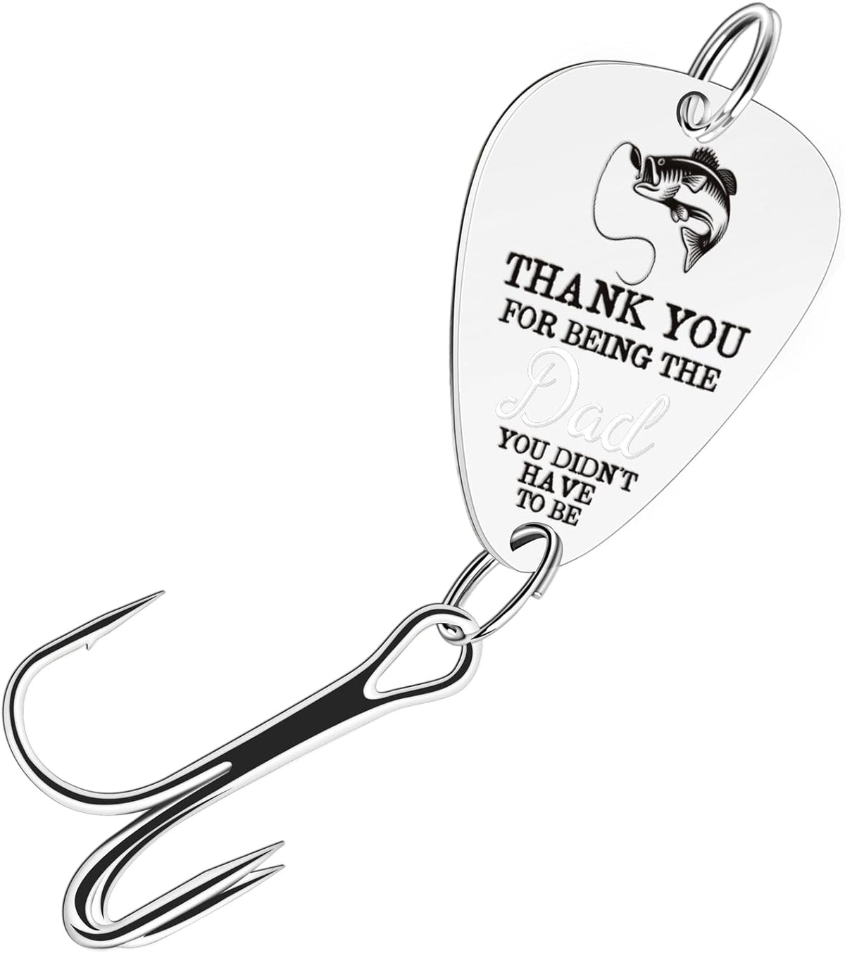 I Hooked The Best Dad Fishing Hook, Gifts For Father's Day, Gifts For Lovers