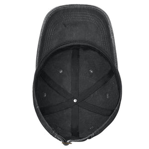 Black the Garden Father Hat for Men, Funny Adjustable Cotton Embroidered Gardeners Dad Baseball Cap