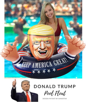 Keep America Great Pool Float for Summer 2024, Gifts For Trump Fans, Election 2024