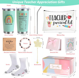 Gift Box For Teacher, Back to School Tumbler for Teacher, Teacher Gift