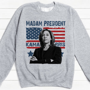 Madame President Kamala Harris Shirt, Funny President, Personalized Shirt, Election 2024