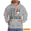 Dog Dad I Love Treats I Love Walkies, Personalized Father's Day Shirt, Custom Gifts For Dog Dad