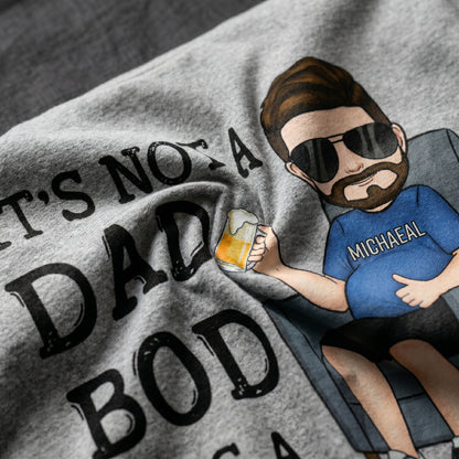 It's Not Dad Bod It's Father Figure, Personalized Father's Day Shirt, Custom Gifts For Dad