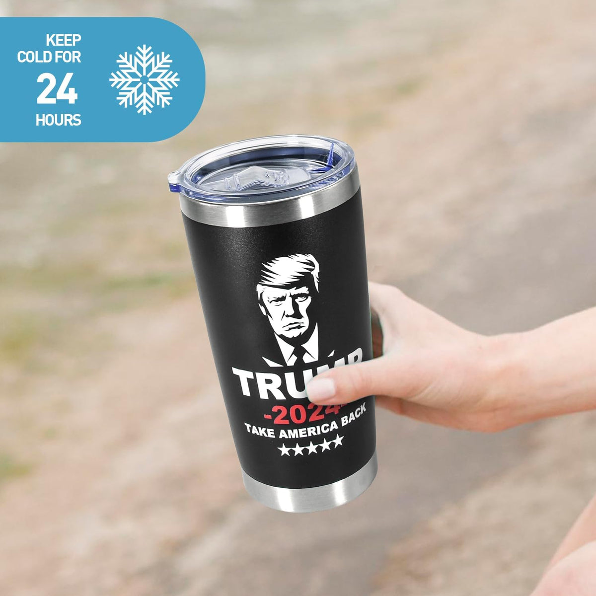 Take America Back Tumbler, Gift For Trump Supporters, Election 2024