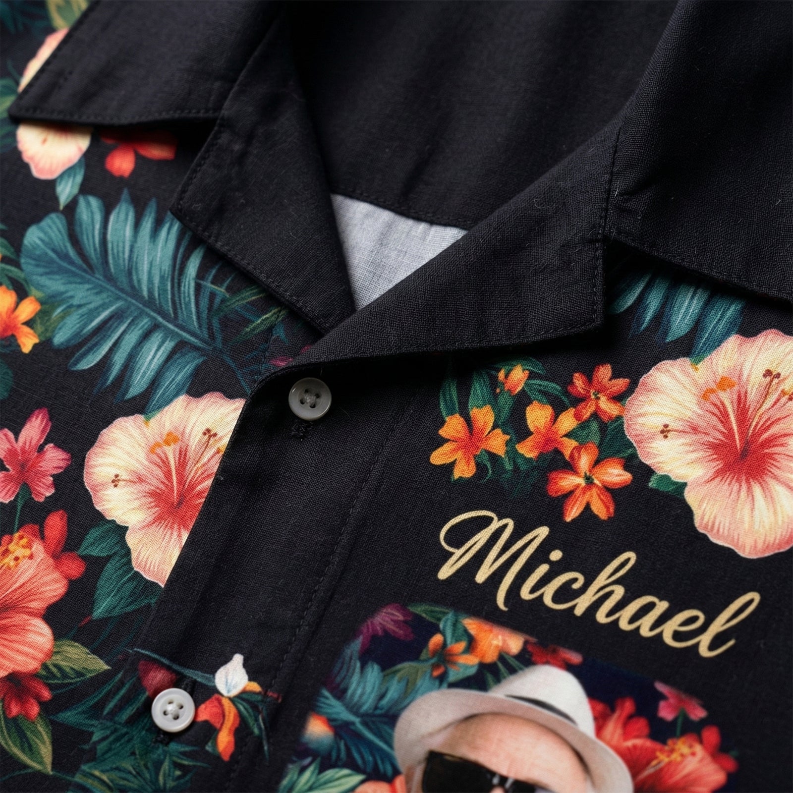 The Man The Myth The Legend, Personalized Hawaiian Shirt, Custom Photo