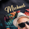 The Man The Myth The Legend, Personalized Hawaiian Shirt, Custom Photo