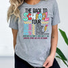 The Back To School Tour, Bruh We Back, Personalized Shirt, Gifts For Girl