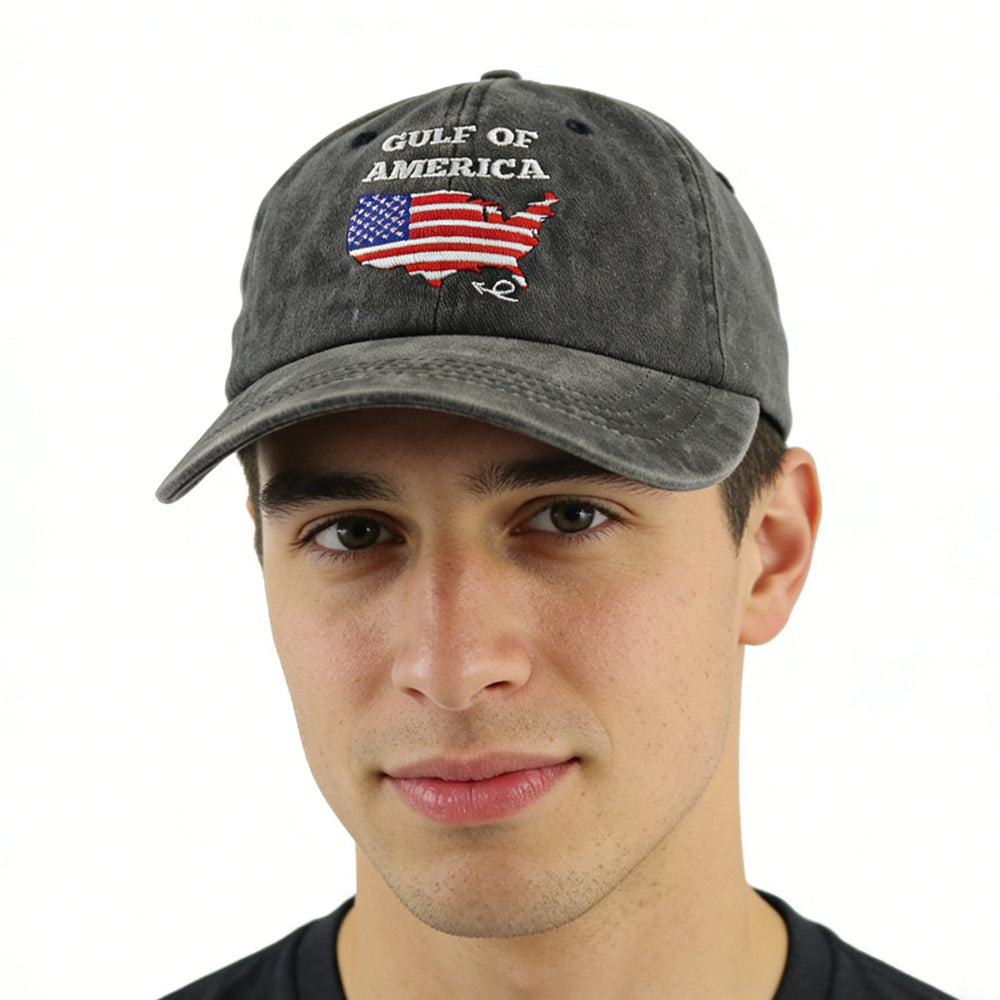 2Pcs Gulf of America Hat for Men Women