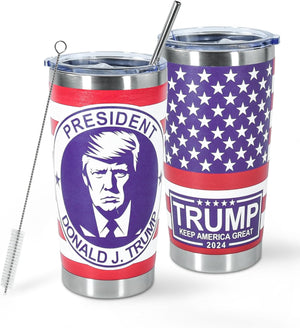 Keep America Great Tumbler, Gift For Trump Supporters, Election 2024