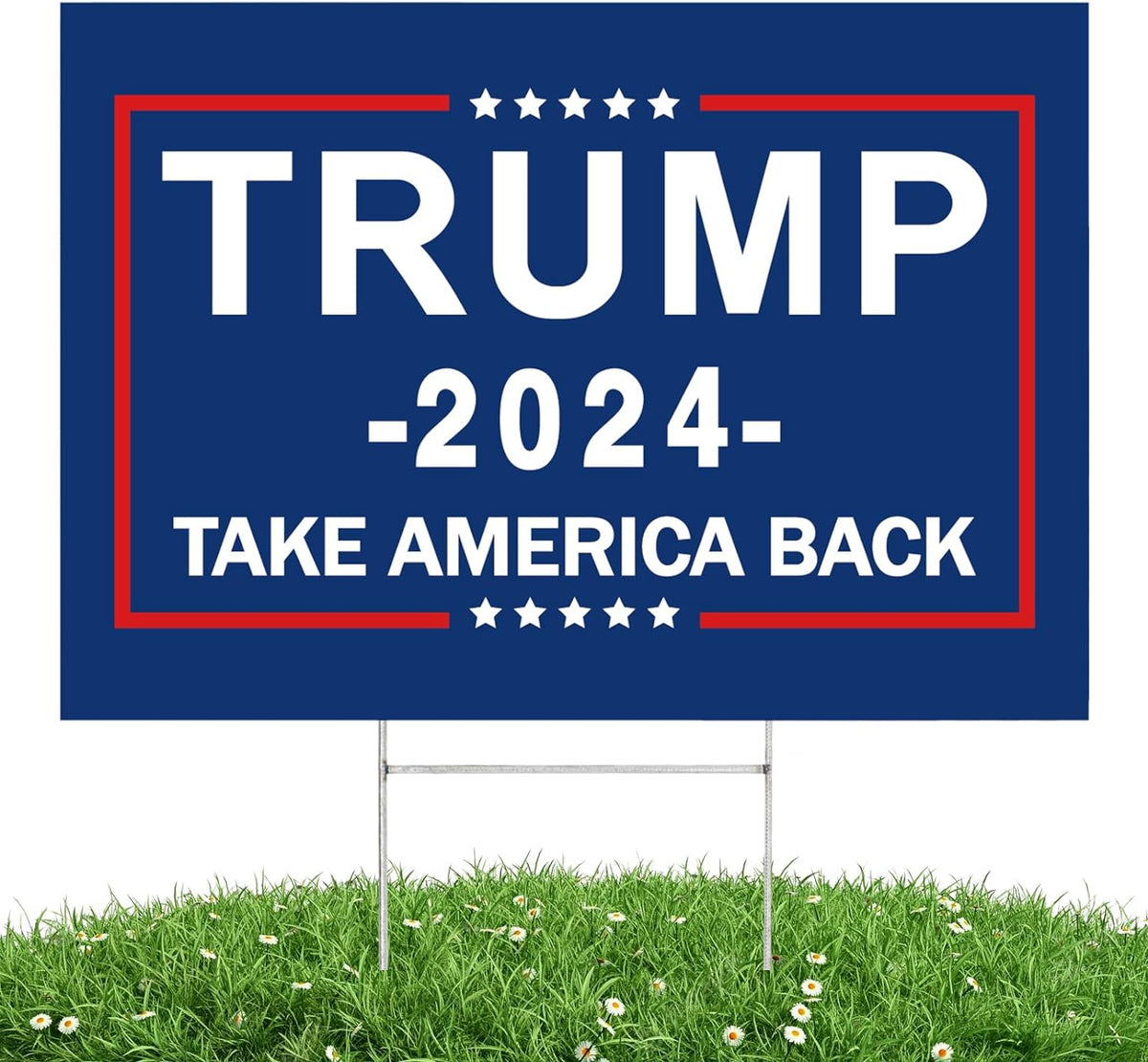 Trump Take America Back Yard Signs
