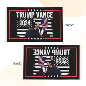 Trump Vance House Flag, Trump Shooting, Trump Assassination, Election 2024