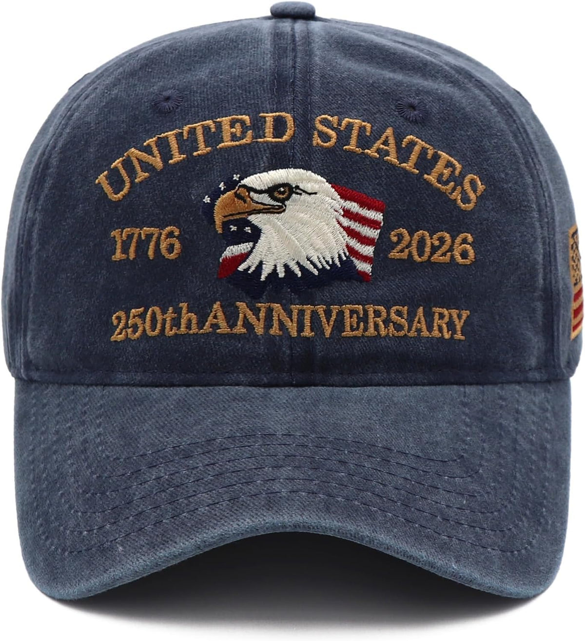 250 Anniversary USA Hat, USA America 250Th Anniversary Hat 1776-2026 Eagle Patriotic Embroidery Baseball Cap