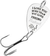 I Hooked The Best Dad Fishing Hook, Gifts For Father's Day, Gifts For Lovers
