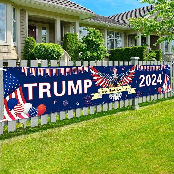 God Guns and Trump Banner, Gift For Trump Fans, Election 2024