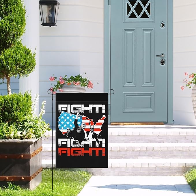 Trump Fights Garden Flag, Trump Shooting, Trump Assassination, Election 2024