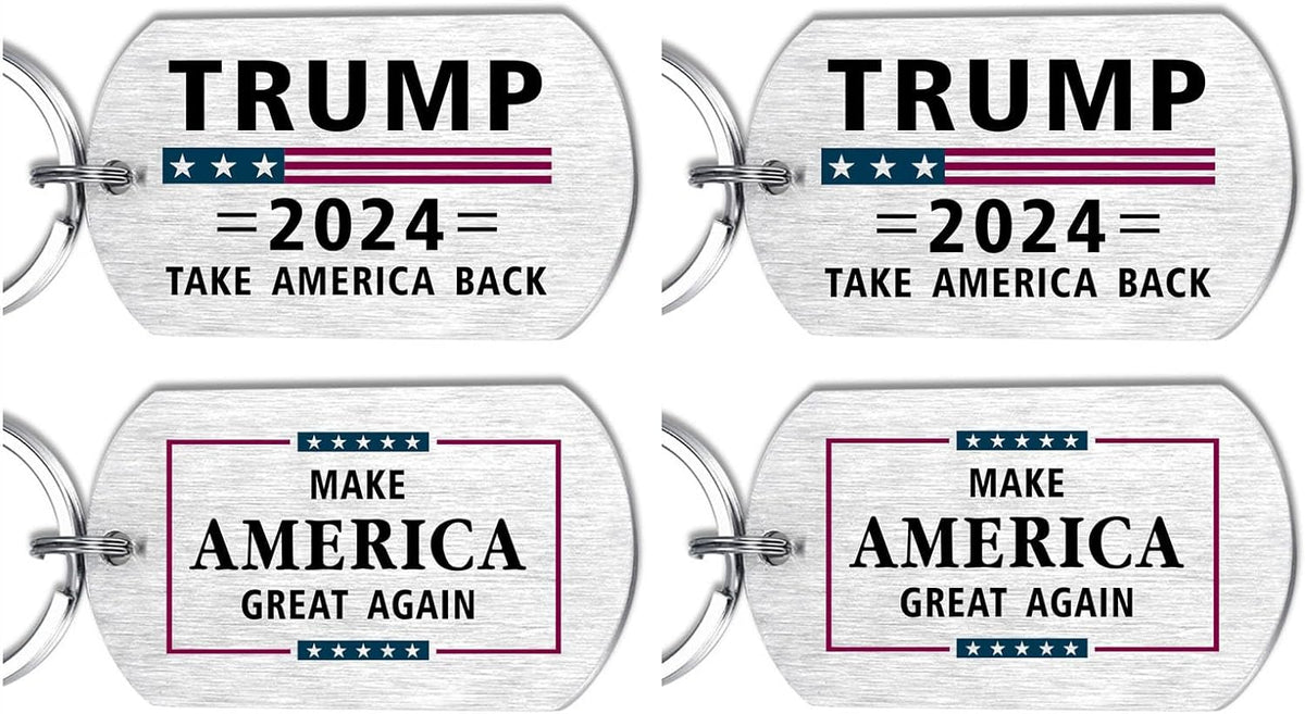 Make America Great Again MAGA Trump 2024 Keychain, Election 2024