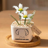 Personalized Dog Loss Sympathy, "Always By My Side" Pot Planter By Month, Gift For Dog Lovers