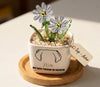 Personalized Dog Loss Gifts, "Best Friend In Heaven" Planter, Pet Memorial, Custom Design & Birth Month Flower