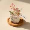 Personalized Dog Loss Gifts, "Love leaves a memory" Planter, Custom Design & Birth Month Flower
