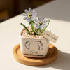 Personalized Dog Loss Gifts, "Love leaves a memory" Planter, Custom Design & Birth Month Flower