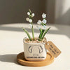 Personalized Dog Loss Gifts, "From The Stars" Planter, Custom Design & Birth Month Flower