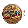 3D Embossed 250th Anniversary Coin, Commemorative Challenge Coin, Collectible Souvenir Gift, Limited Edition Coin