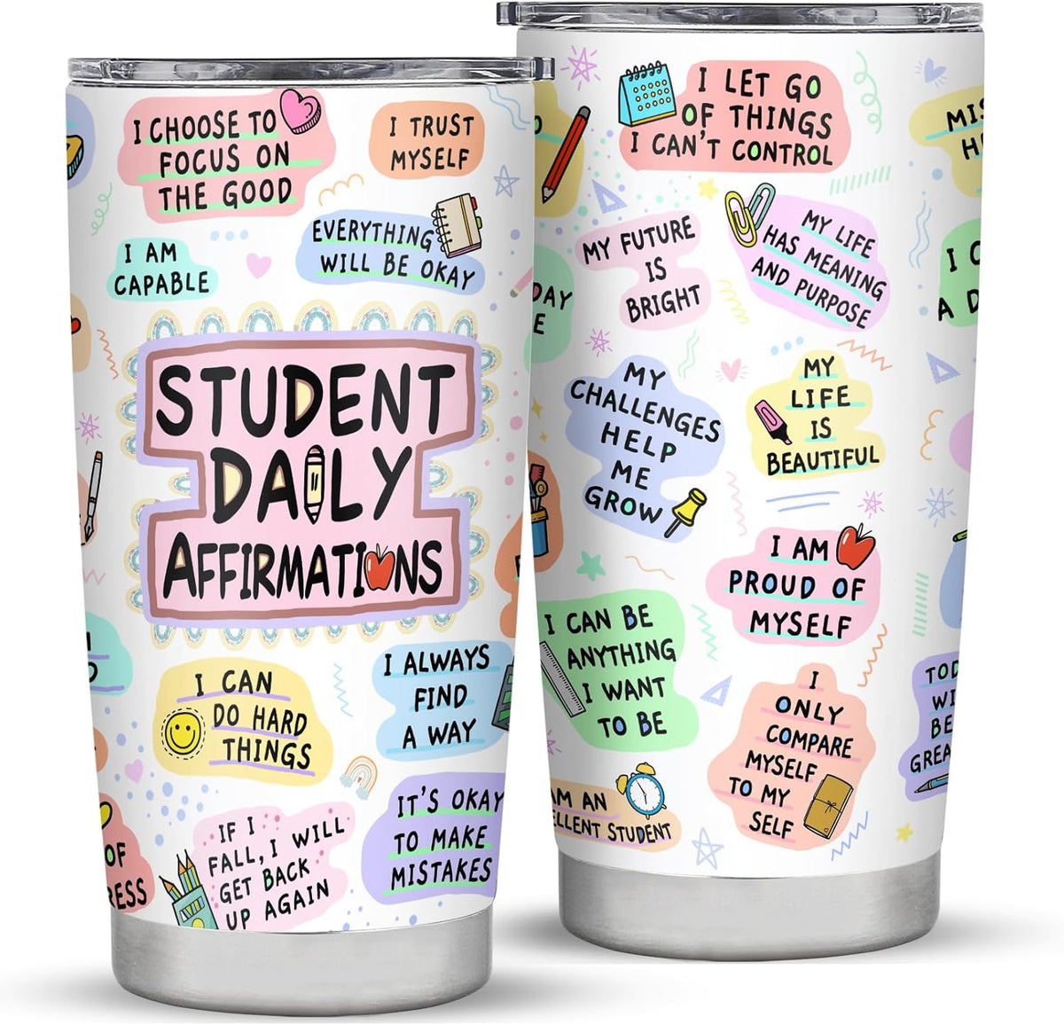 School Bus Driver  Tumbler, Bus Driver Appreciation Gifts, 20Oz Stainless Steel Tumbler School Bus