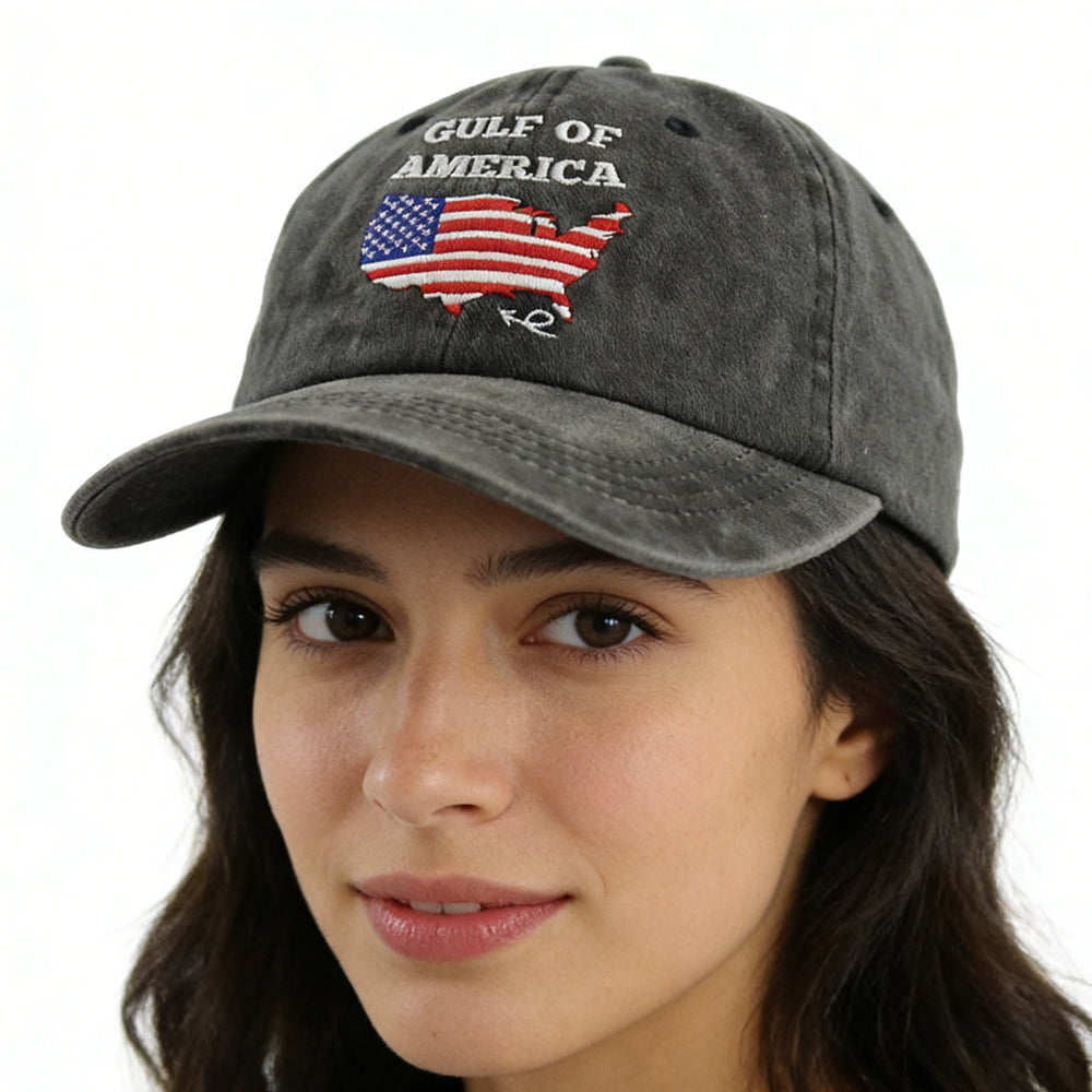 2Pcs Gulf of America Hat for Men Women