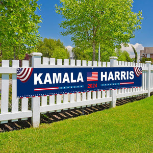 Kamala Harris 2024 Banner Kamala Harris for the People President Banner, Gift For Kamala Harris Supporters, Election 2024