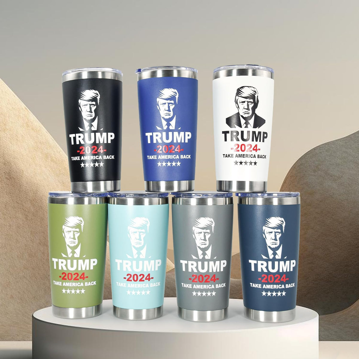 Take America Back Tumbler, Gift For Trump Supporters, Election 2024