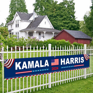 Kamala Harris 2024 Banner Kamala Harris for the People President Banner, Gift For Kamala Harris Supporters, Election 2024